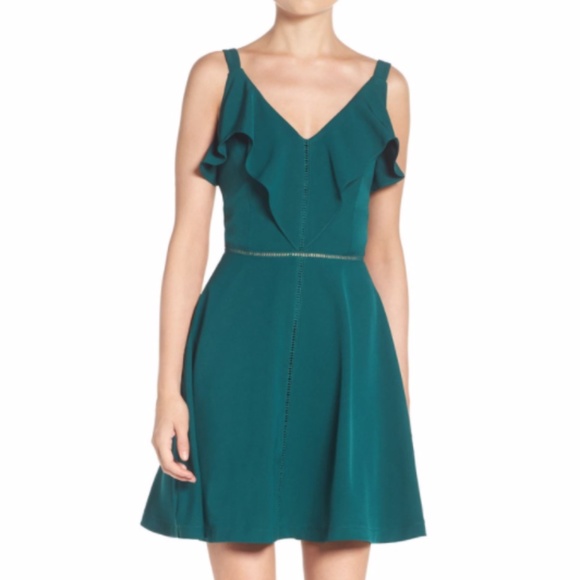 Adelyn Rae Fit & Flare Dress - Picture 1 of 4